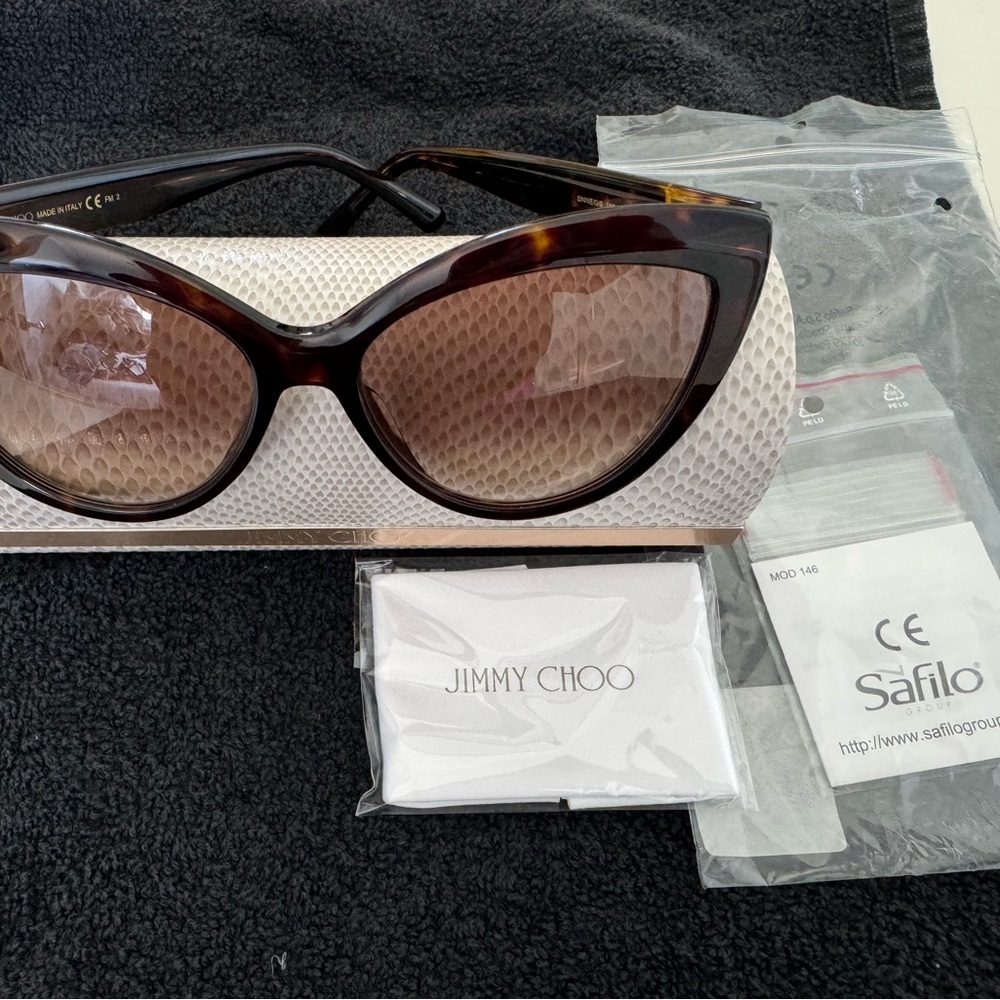 NEW - Jimmy Choo Sunglasses - Picture 2 of 10